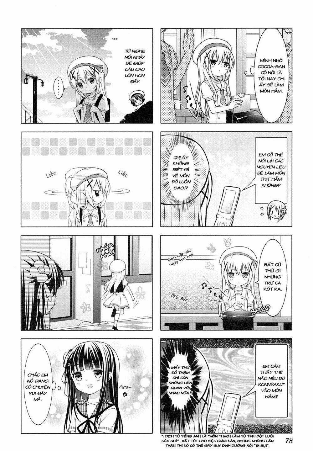 Gochuumon Wa Usagi Desu Ka? (Yml) Chapter 9 trang 4