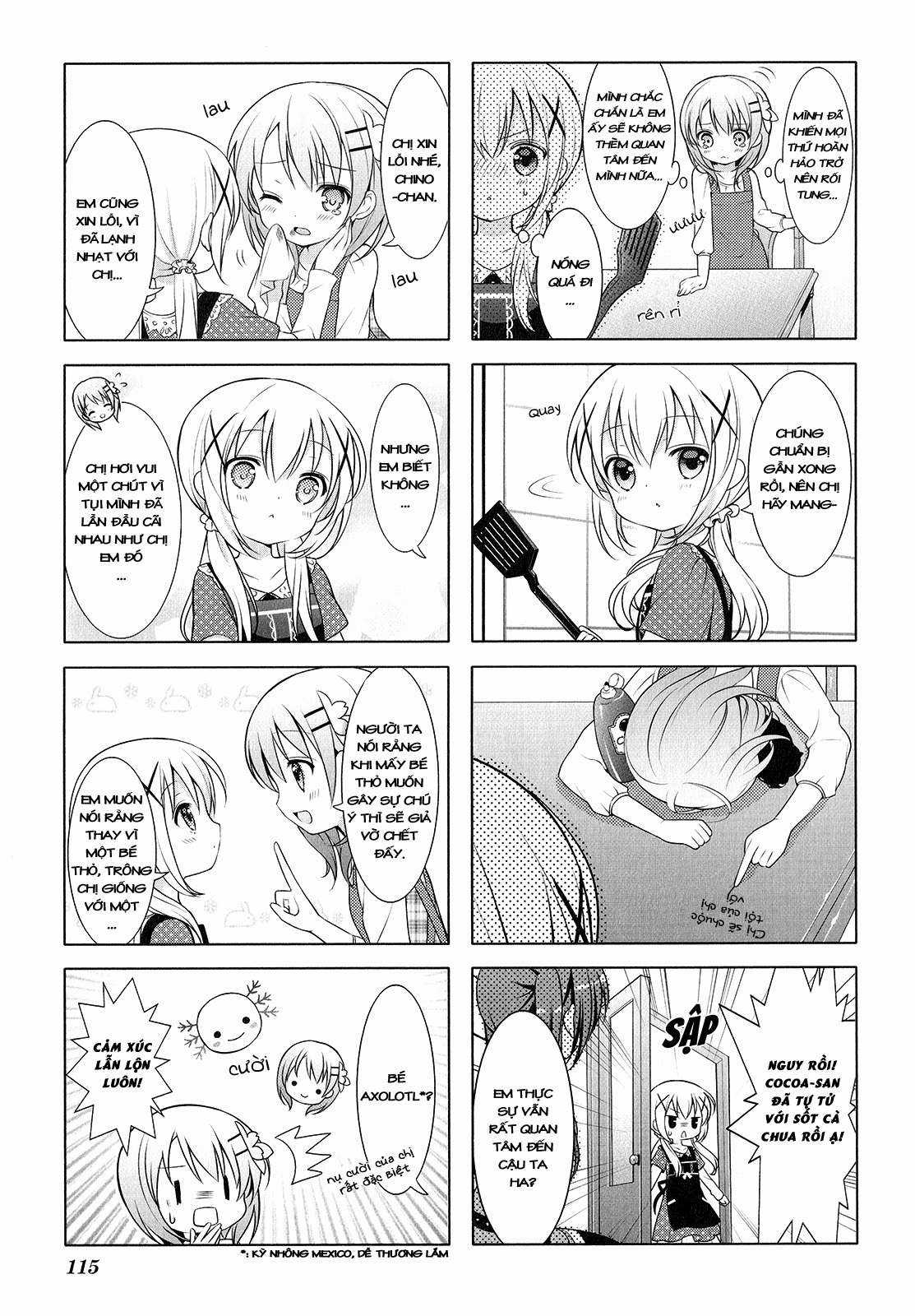 Gochuumon Wa Usagi Desu Ka? Chapter 1 trang 8