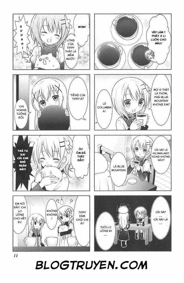 Gochuumon wa usagi desuka? [4-KOMA] Chapter 0.1 trang 11