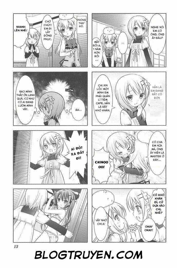 Gochuumon wa usagi desuka? [4-KOMA] Chapter 0.1 trang 13