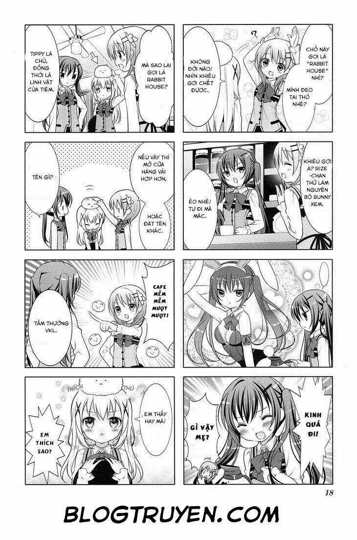 Gochuumon wa usagi desuka? [4-KOMA] Chapter 0.1 trang 18
