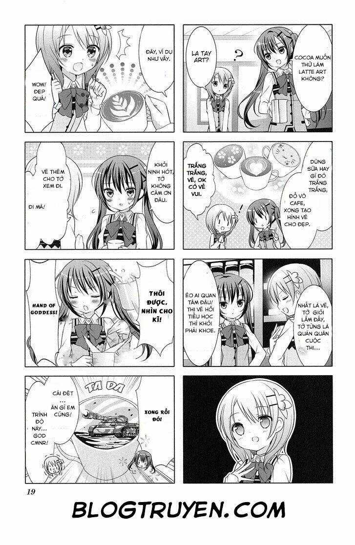 Gochuumon wa usagi desuka? [4-KOMA] Chapter 0.1 trang 19