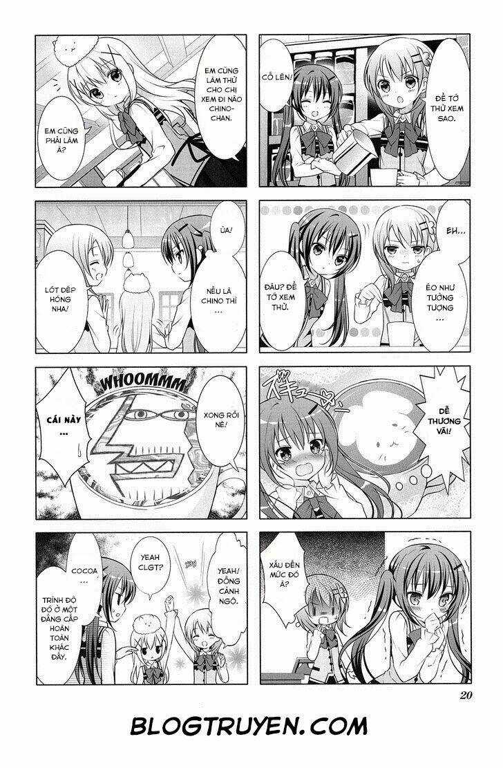 Gochuumon wa usagi desuka? [4-KOMA] Chapter 0.1 trang 20