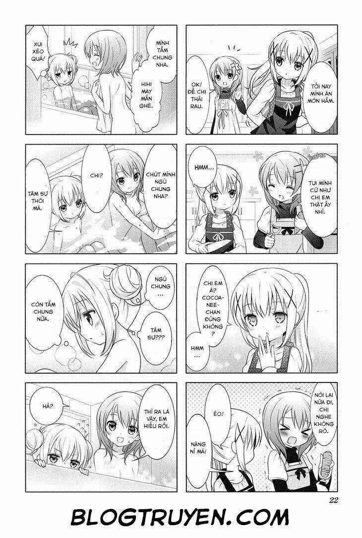 Gochuumon wa usagi desuka? [4-KOMA] Chapter 0.1 trang 22