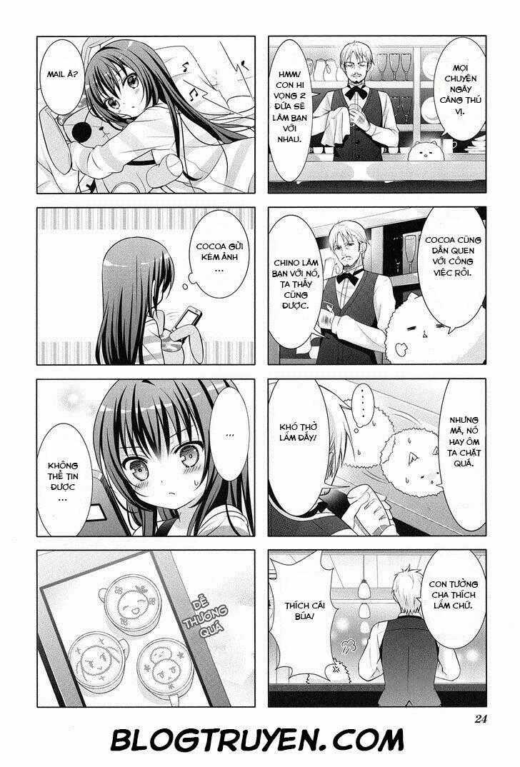 Gochuumon wa usagi desuka? [4-KOMA] Chapter 0.1 trang 24