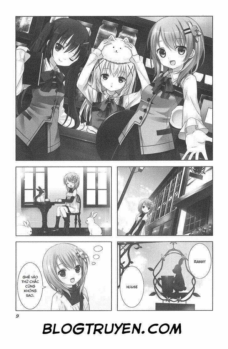 Gochuumon wa usagi desuka? [4-KOMA] Chapter 0.1 trang 9