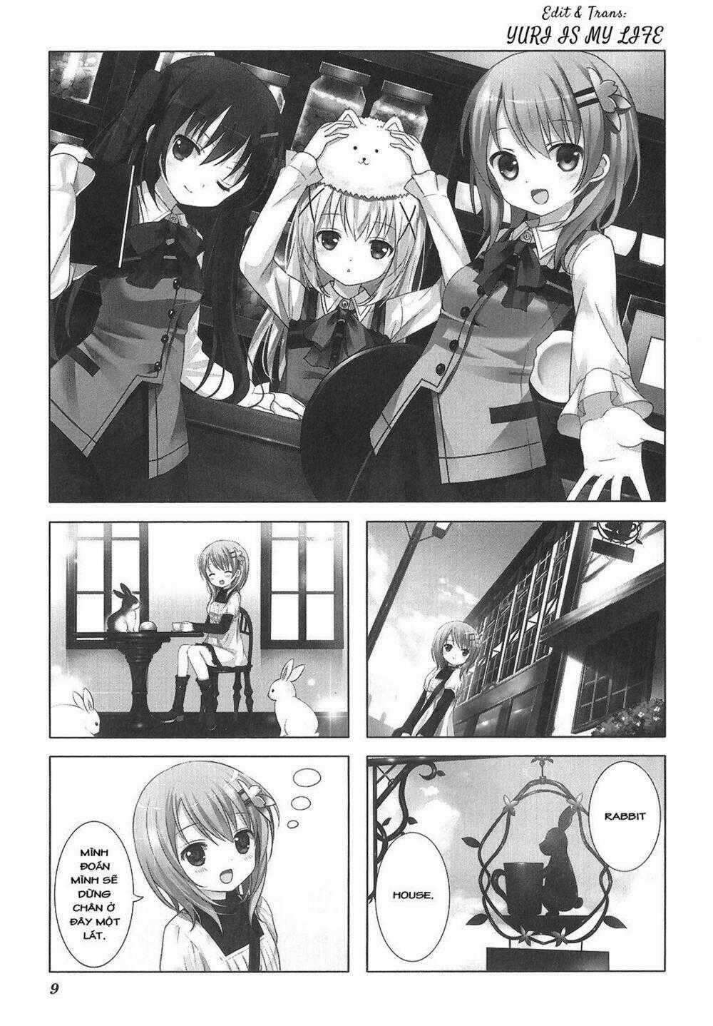 Gochuumon wa usagi desuka? [4-KOMA] Chapter 1 trang 1