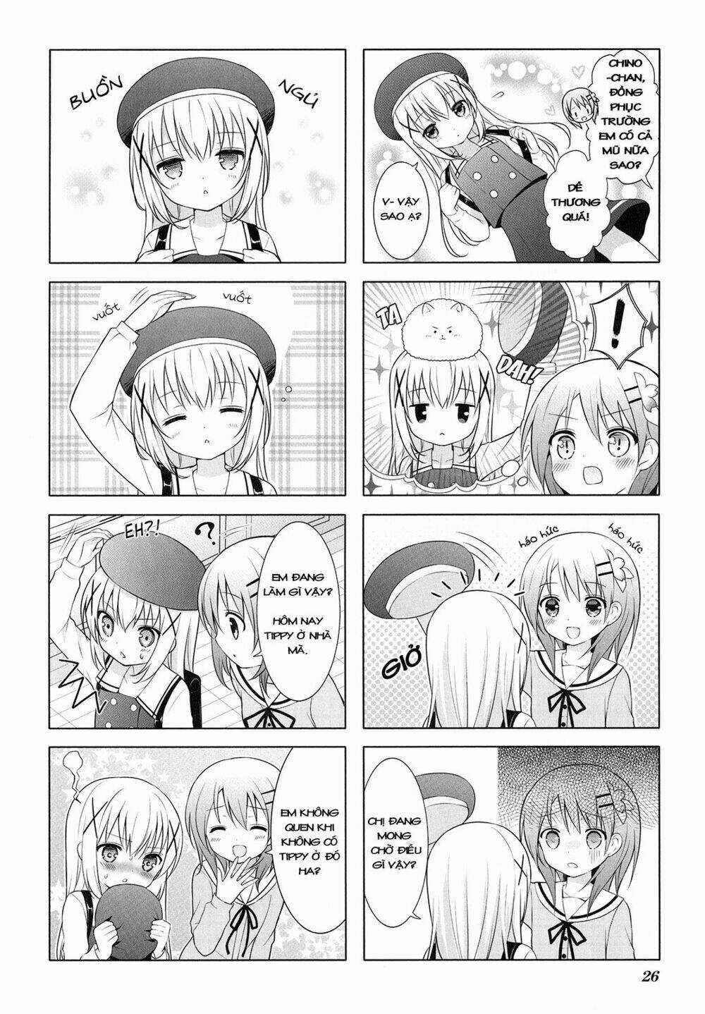 Gochuumon wa usagi desuka? [4-KOMA] Chapter 3 trang 2