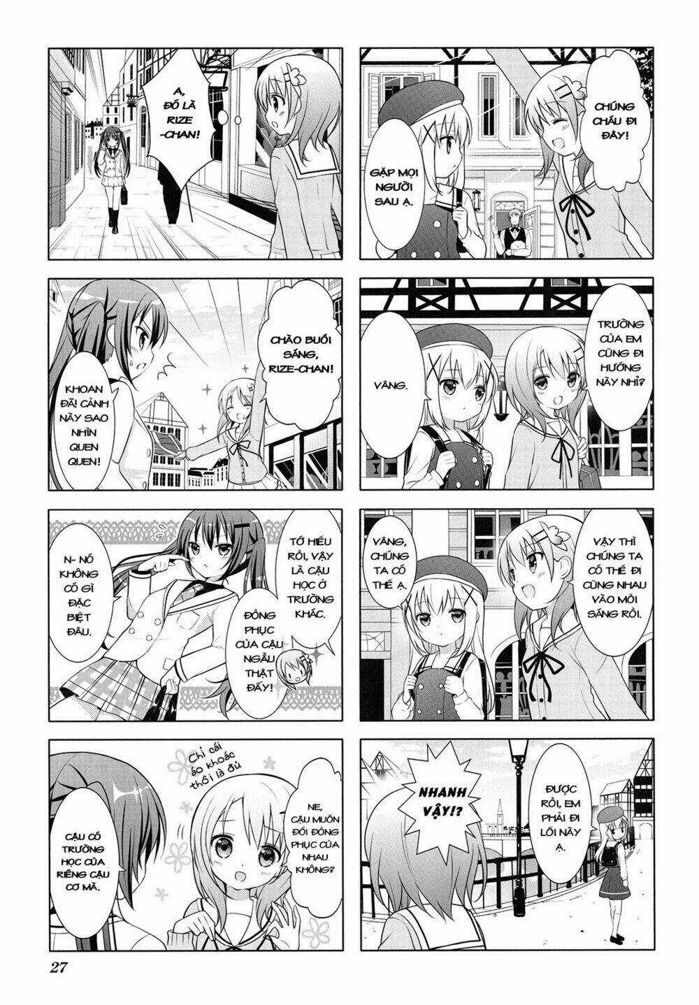 Gochuumon wa usagi desuka? [4-KOMA] Chapter 3 trang 3