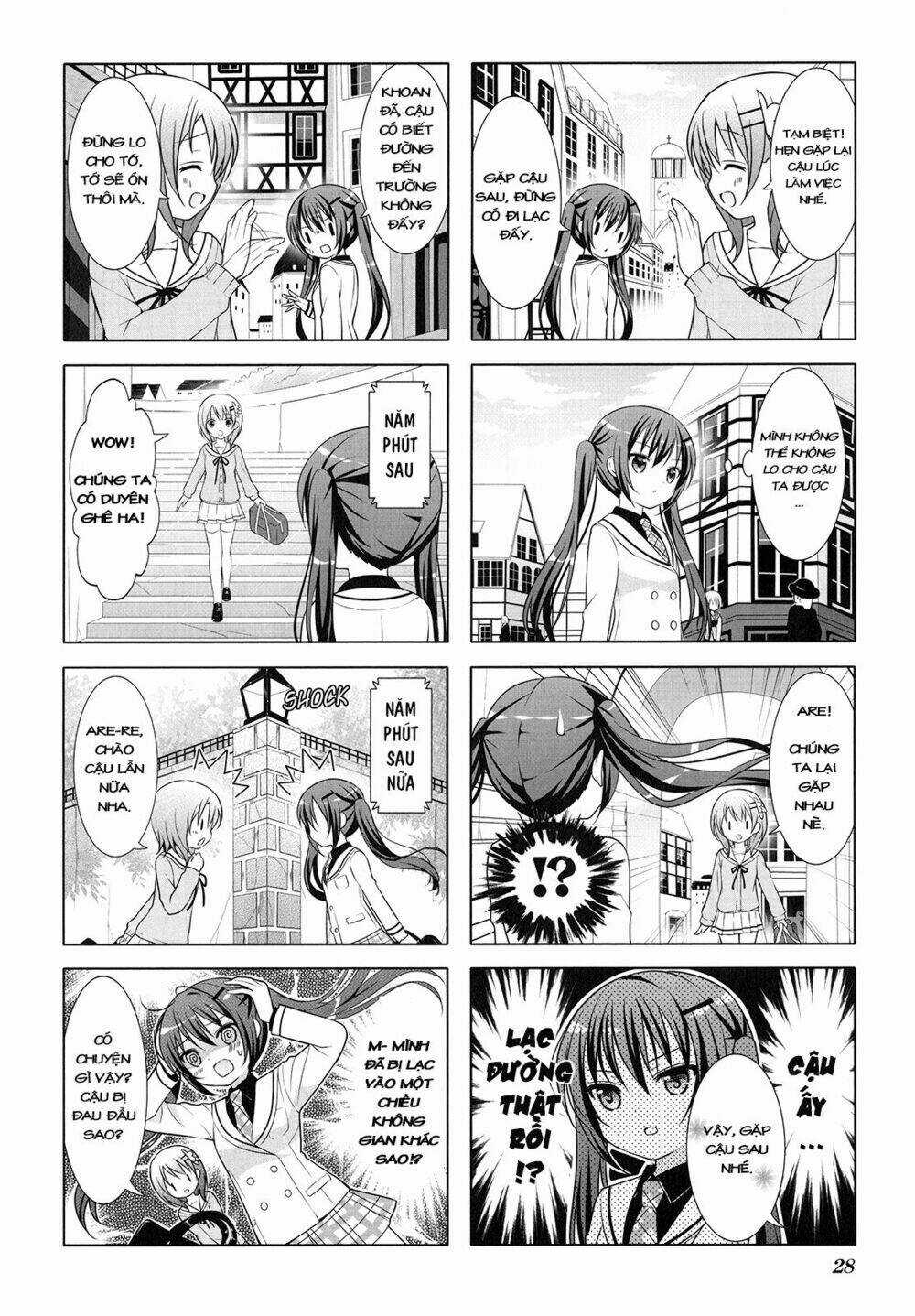 Gochuumon wa usagi desuka? [4-KOMA] Chapter 3 trang 4