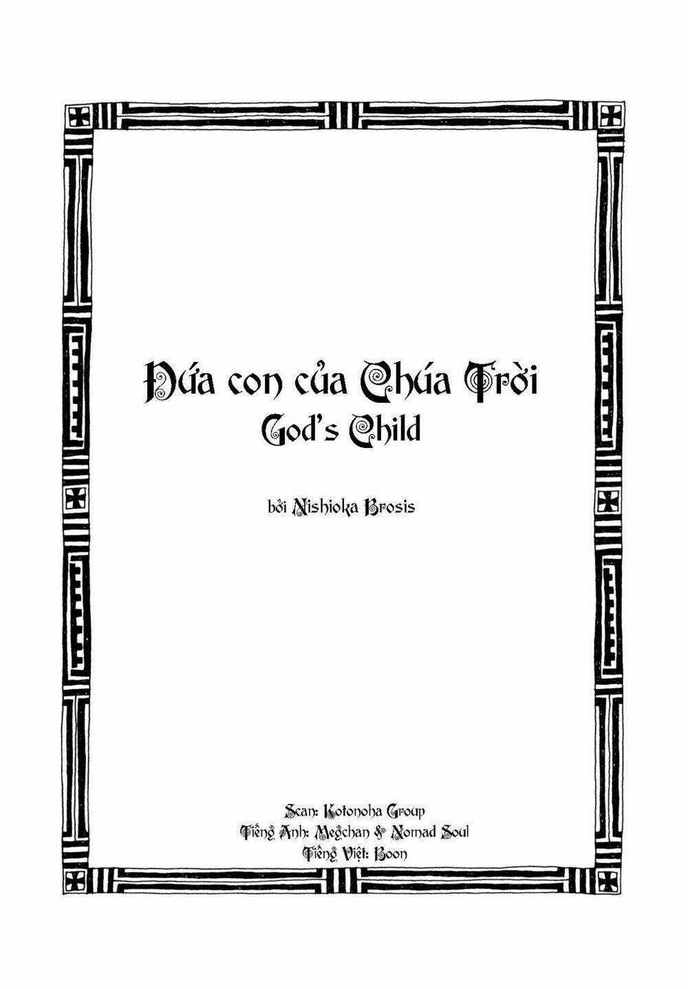 God's Child Chapter 1 trang 3