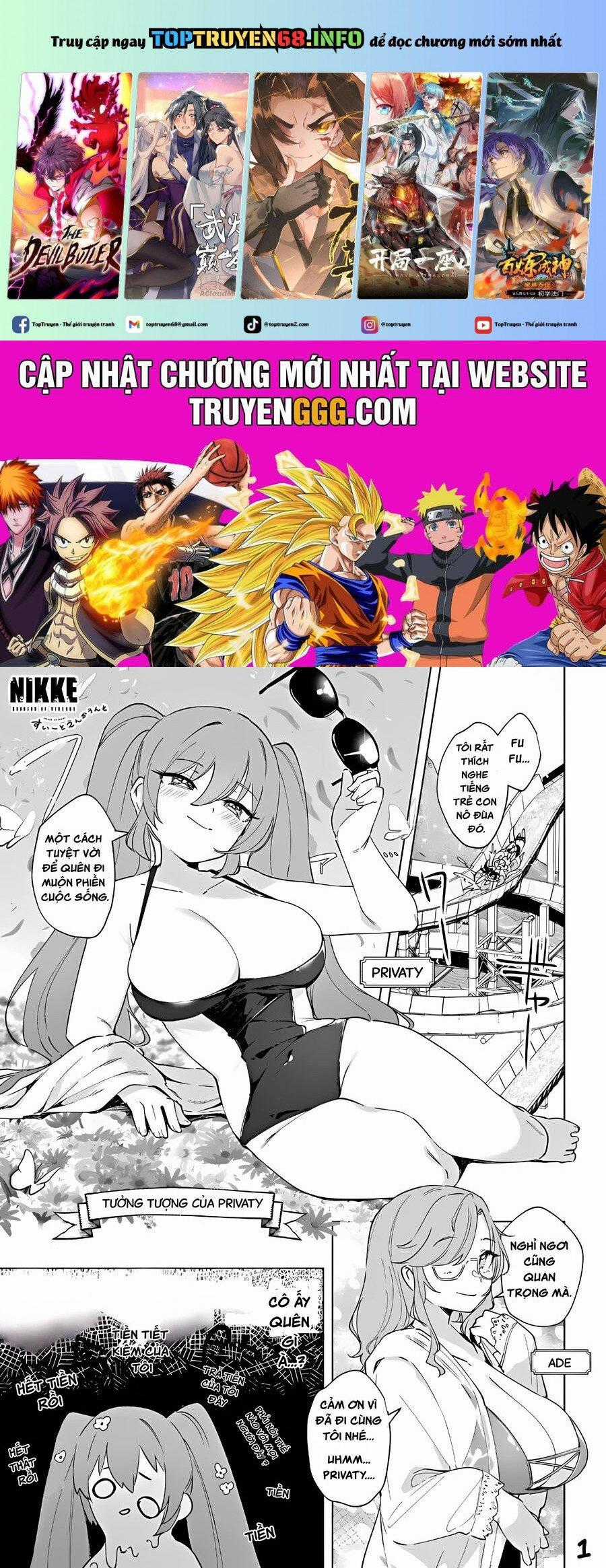 Goddess Of Victory: Nikke Official Four-Panel Comics Chapter 19 trang 0