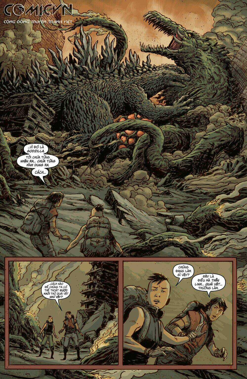 Godzilla: Cataclysm - Đại Khủng Hoảng Chapter 2.1 trang 7