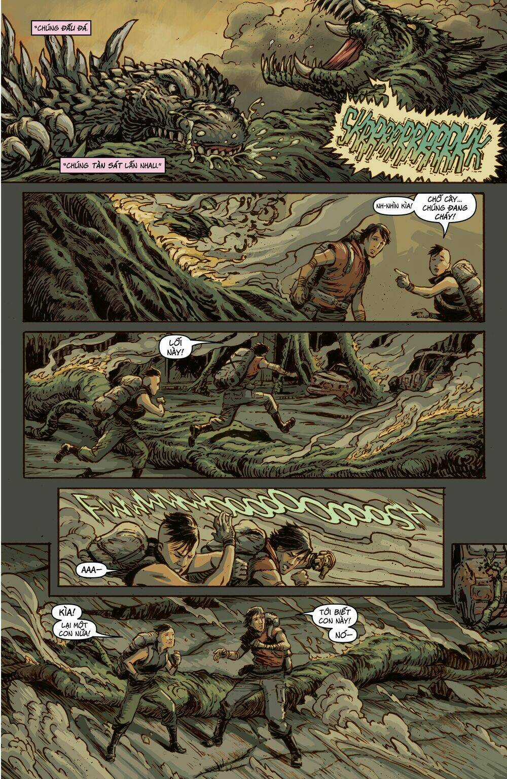 Godzilla: Cataclysm - Đại Khủng Hoảng Chapter 2.1 trang 8