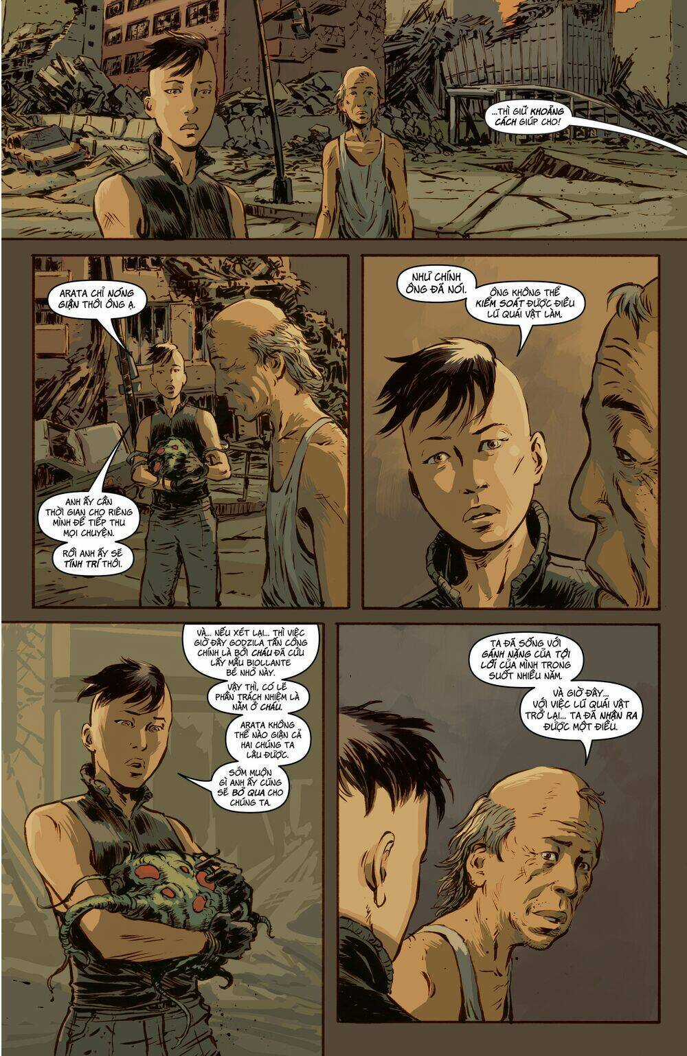 Godzilla: Cataclysm - Đại Khủng Hoảng Chapter 4 trang 14