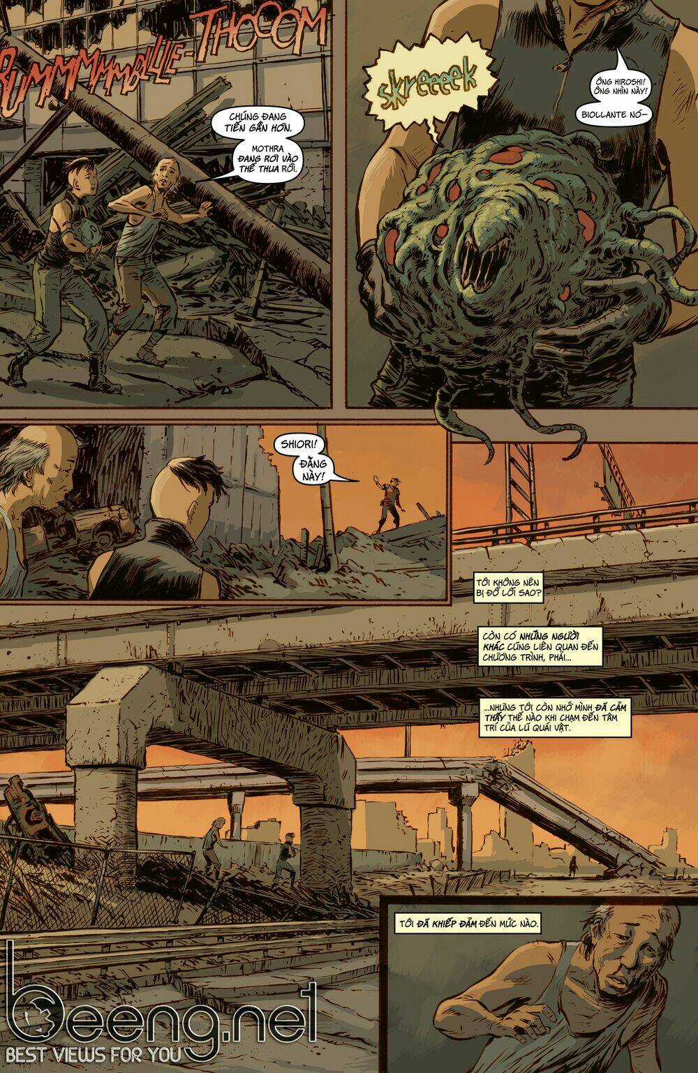 Godzilla: Cataclysm - Đại Khủng Hoảng Chapter 4 trang 17