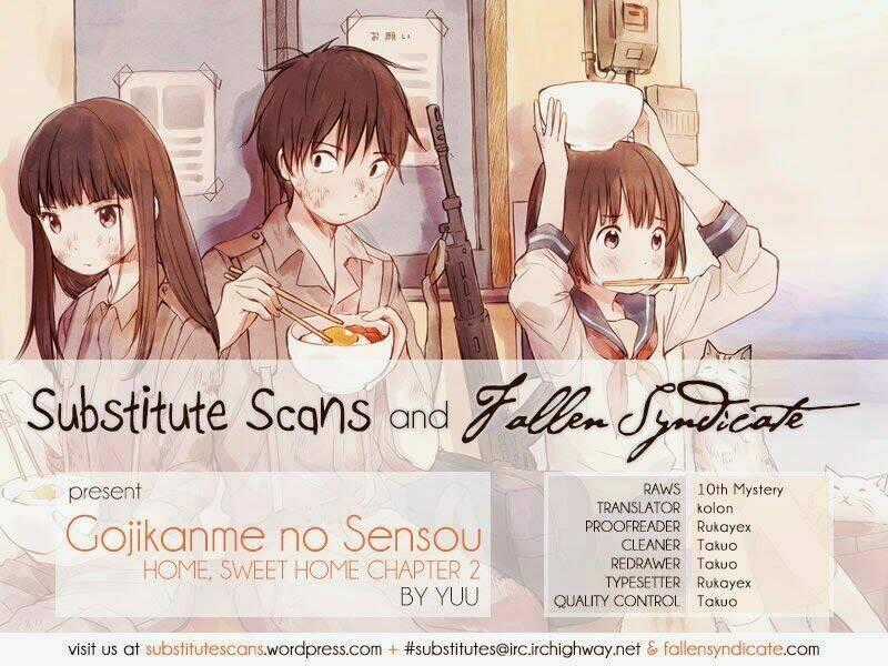 Gojikanme no Sensou Chapter 2 trang 0