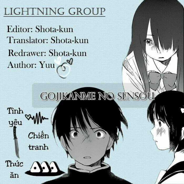 Gojikanme no Sensou Chapter 3 trang 0