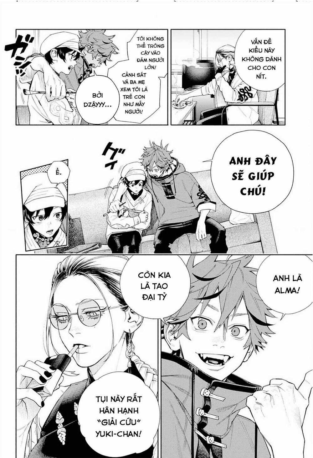 Gokurakugai Chapter 1.1 trang 29