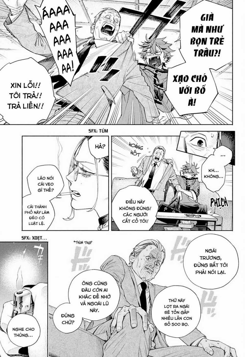 Gokurakugai Chapter 1.1 trang 8