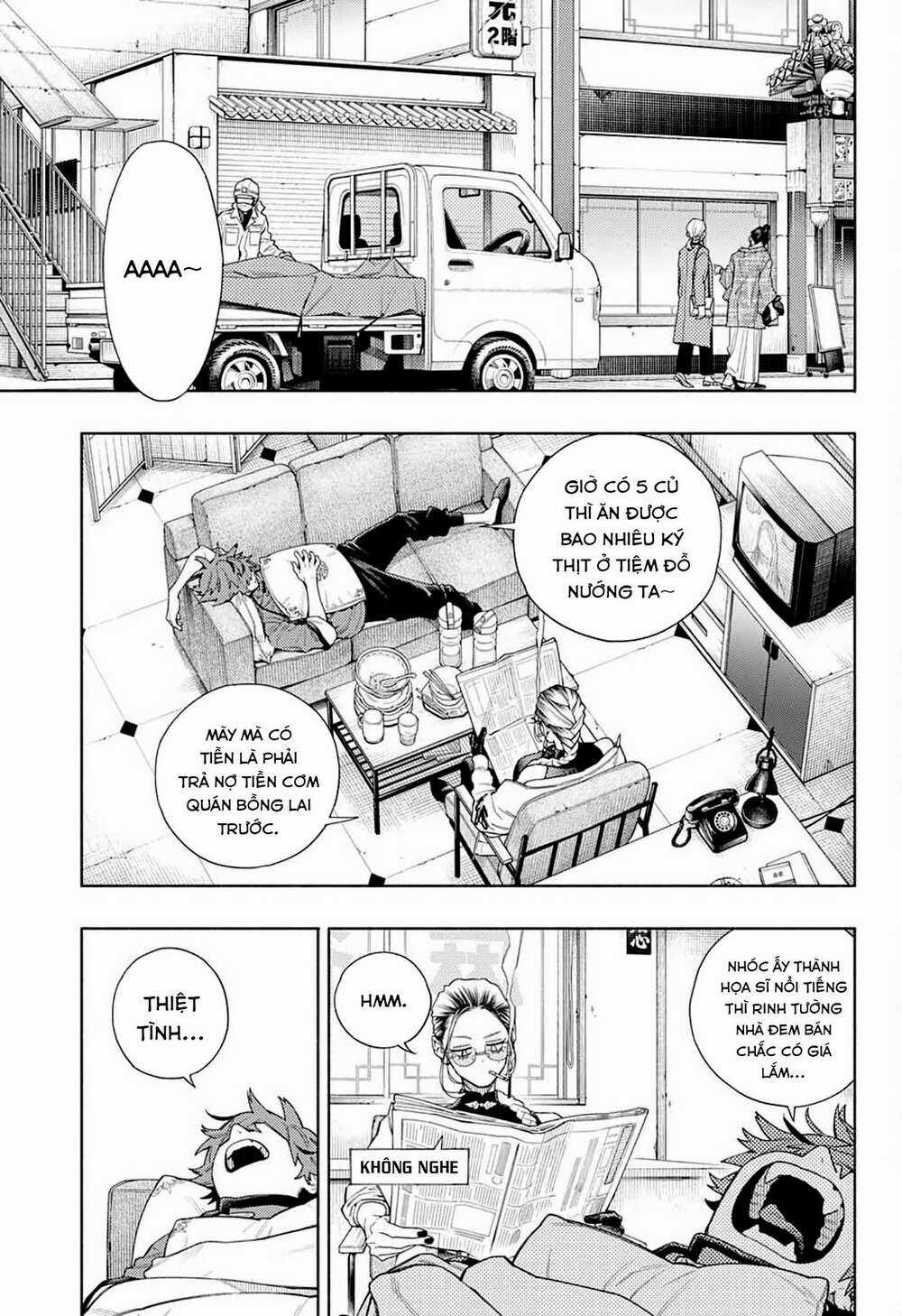 Gokurakugai Chapter 1.2 trang 34