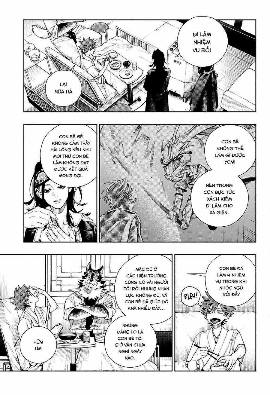 Gokurakugai Chapter 10 trang 21