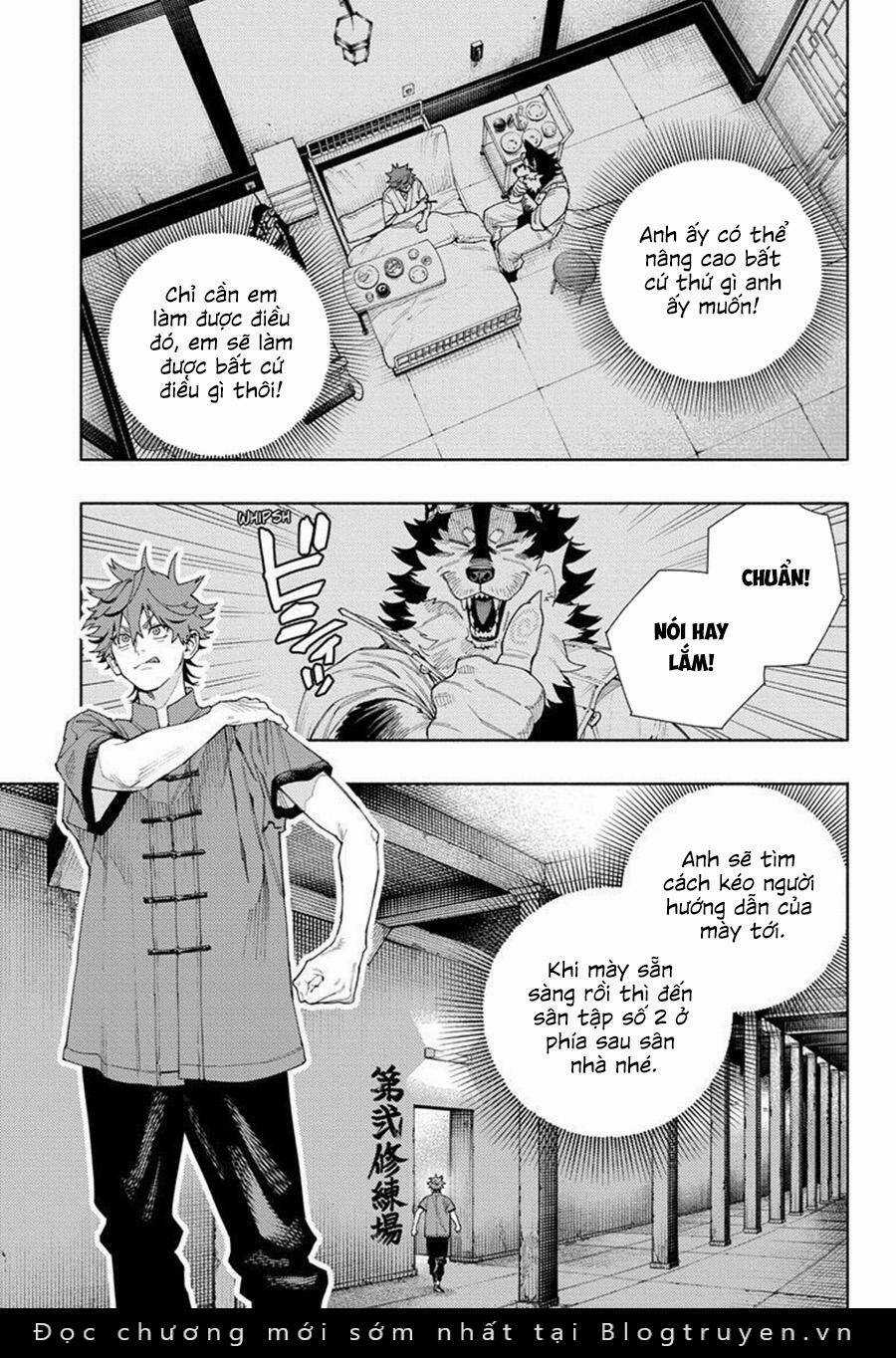 Gokurakugai Chapter 11 trang 4