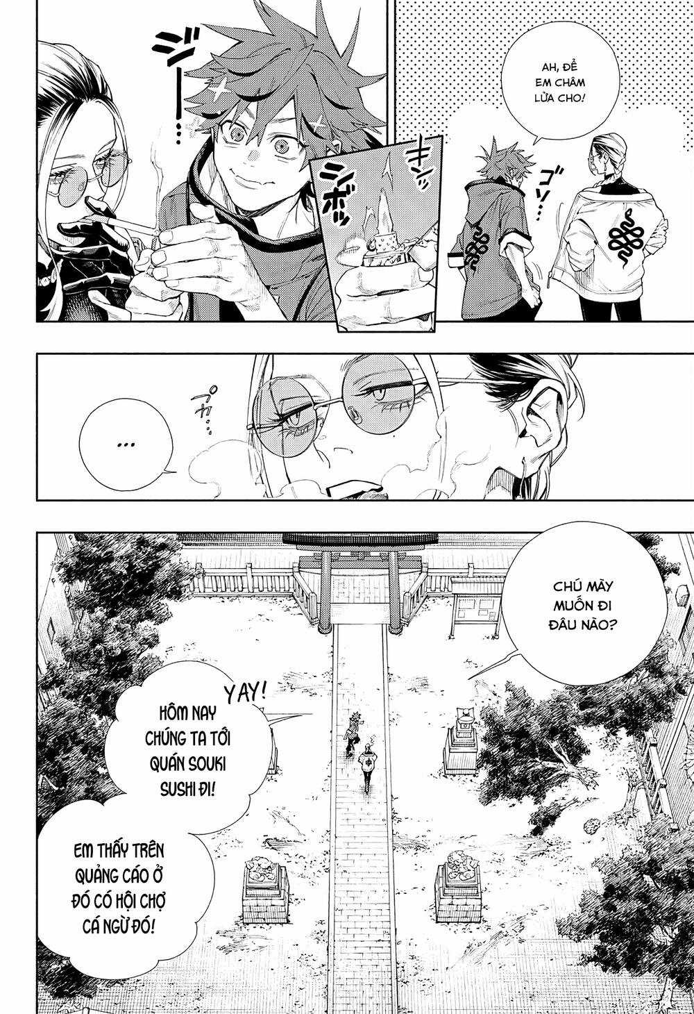 Gokurakugai Chapter 3 trang 35