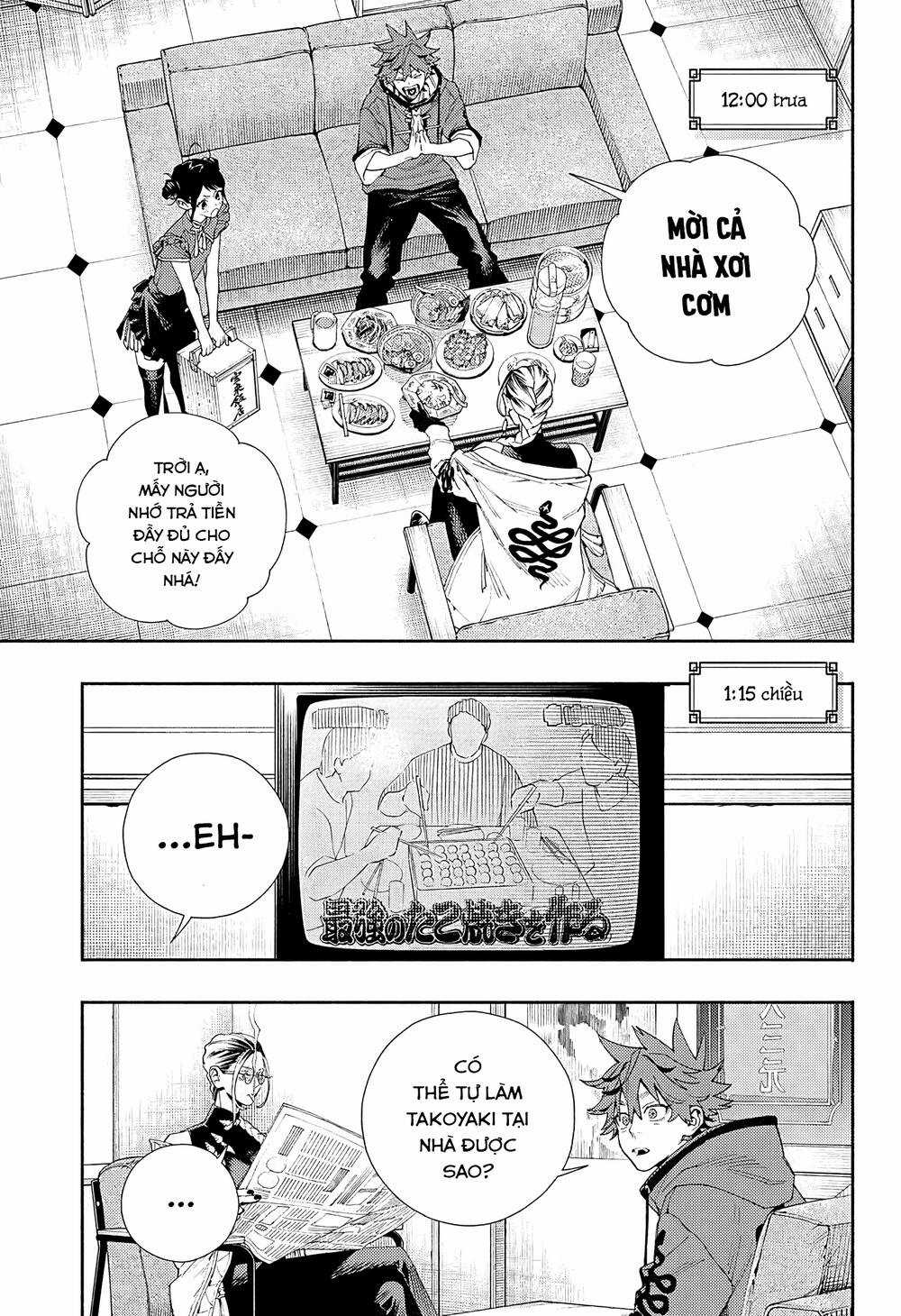 Gokurakugai Chapter 5.5 trang 9