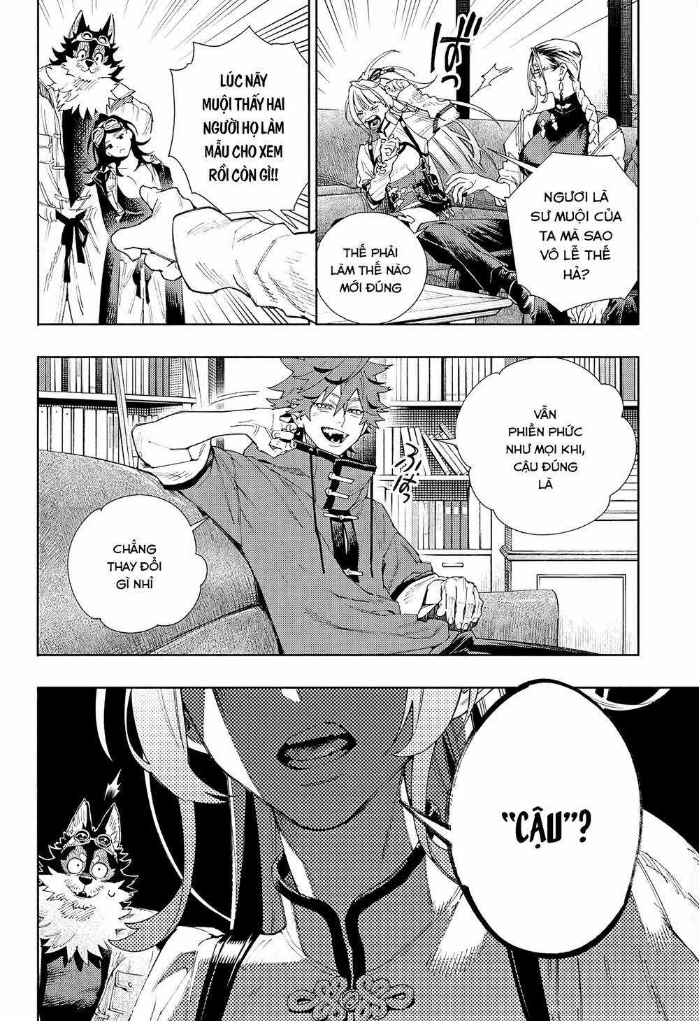 Gokurakugai Chapter 5 trang 10