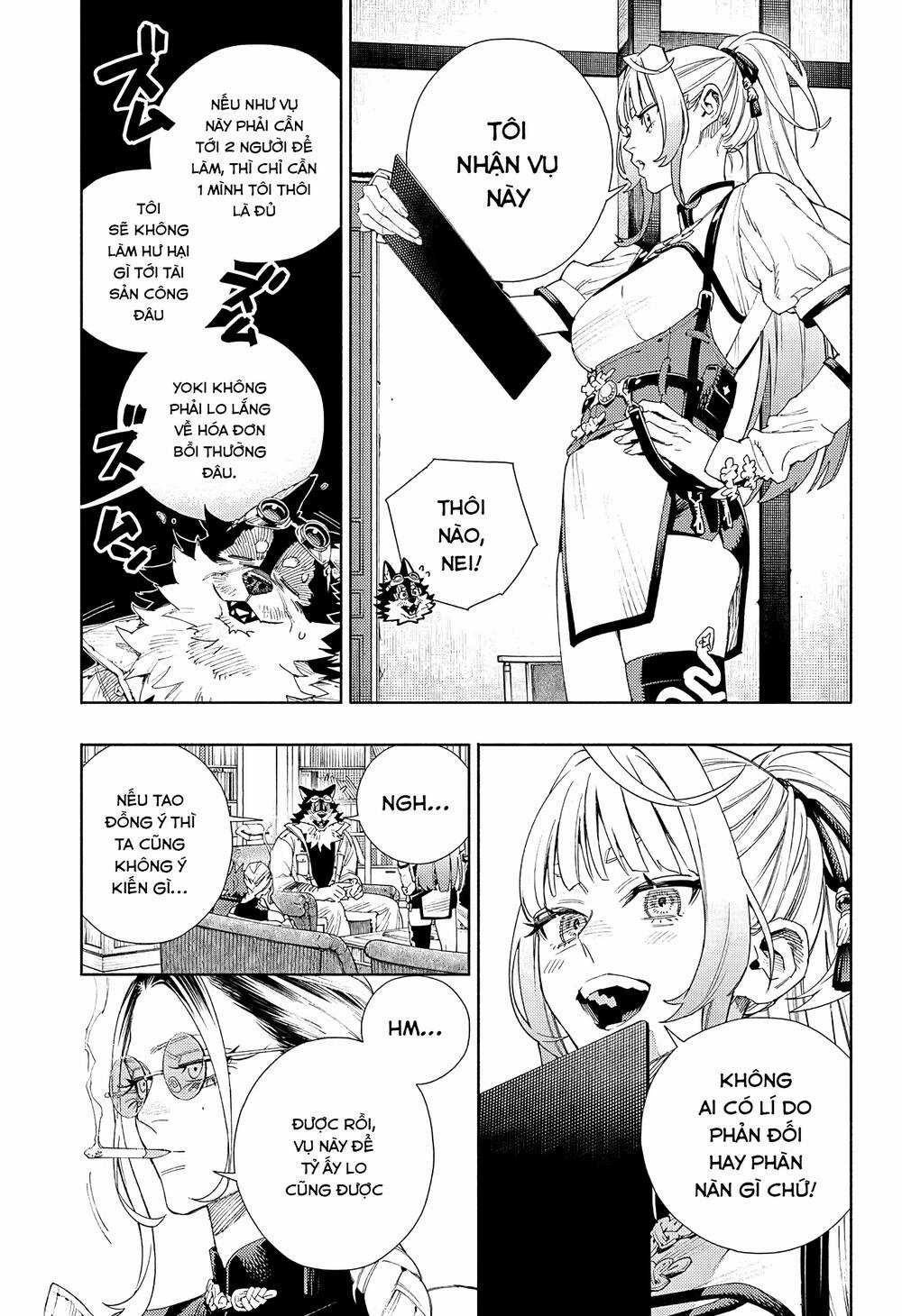 Gokurakugai Chapter 5 trang 13