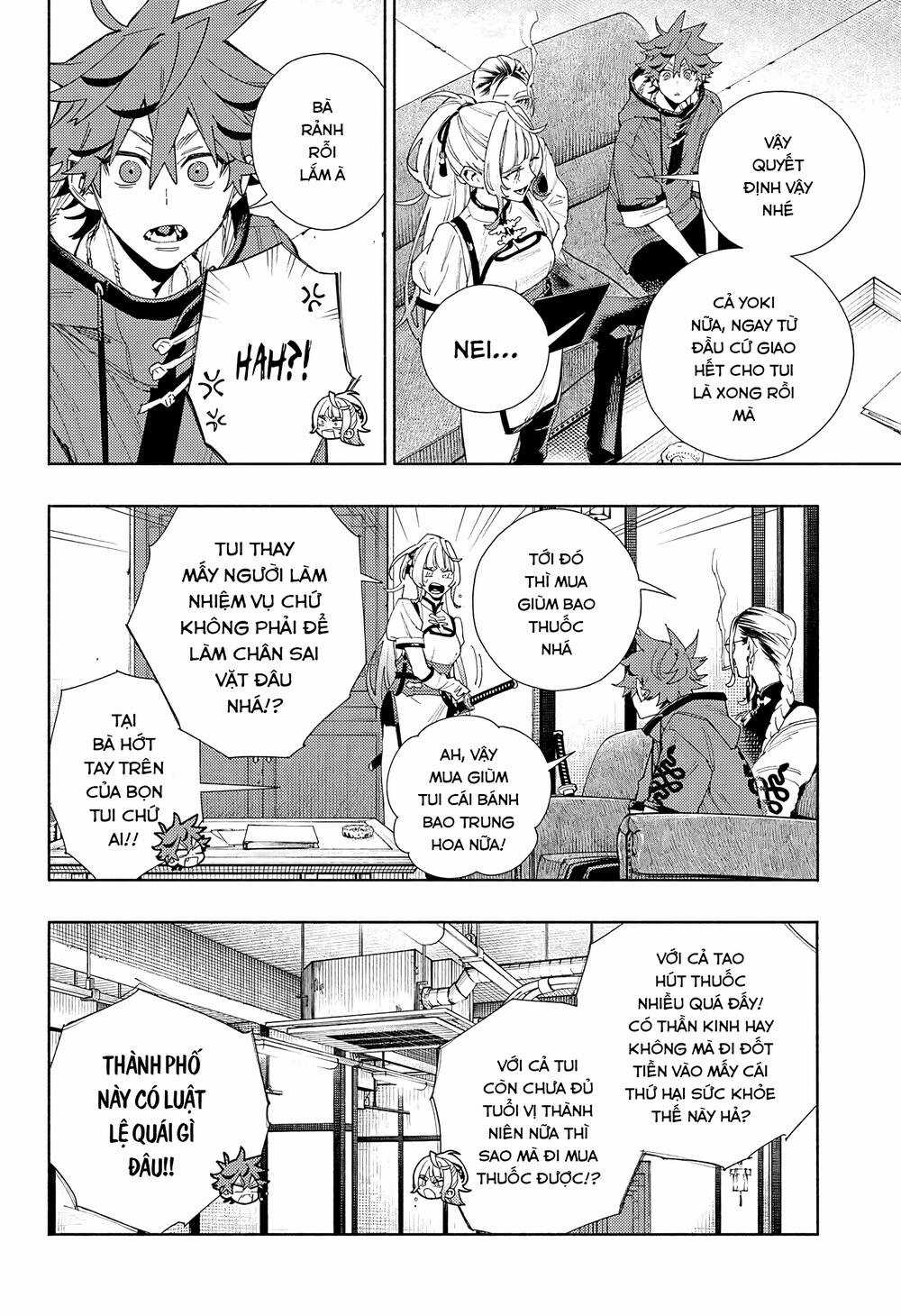 Gokurakugai Chapter 5 trang 14