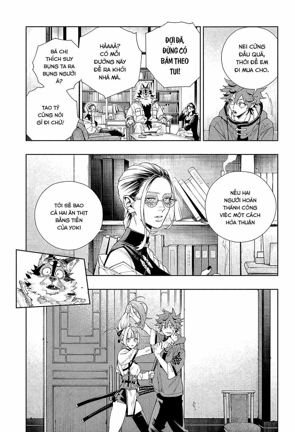 Gokurakugai Chapter 5 trang 15