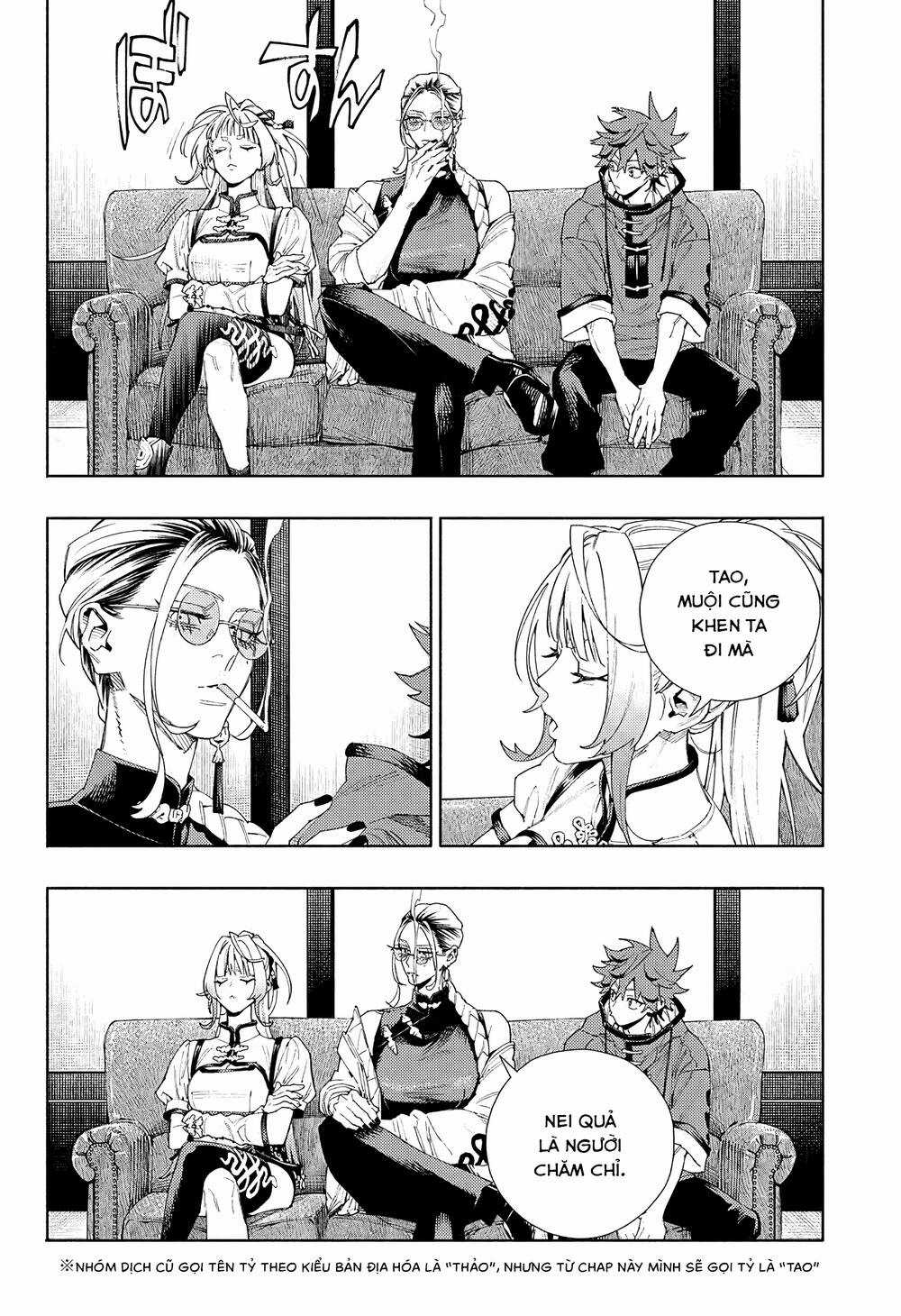 Gokurakugai Chapter 5 trang 8