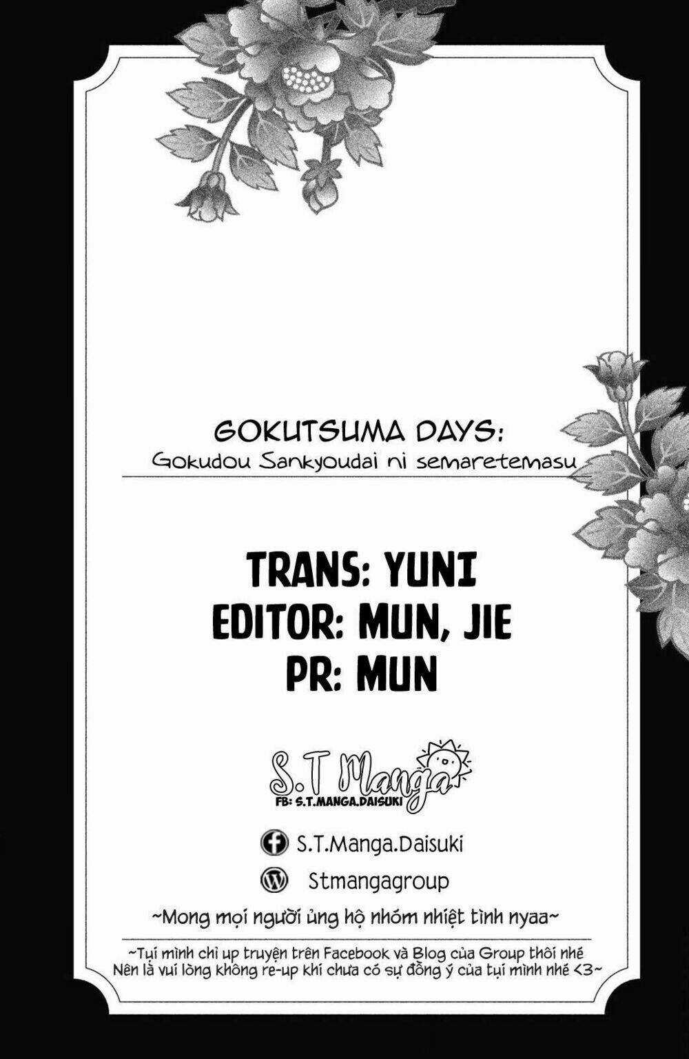 Gokutsuma Days: Gokudou Sankyoudai Ni Semaretemasu Chapter 1.1 trang 2