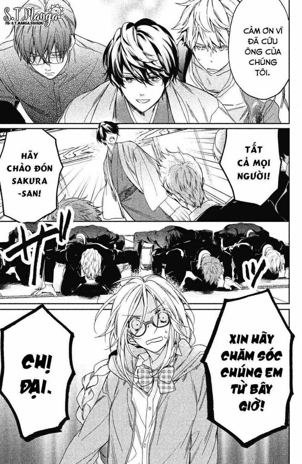 Gokutsuma Days: Gokudou Sankyoudai Ni Semaretemasu Chapter 1.1 trang 23