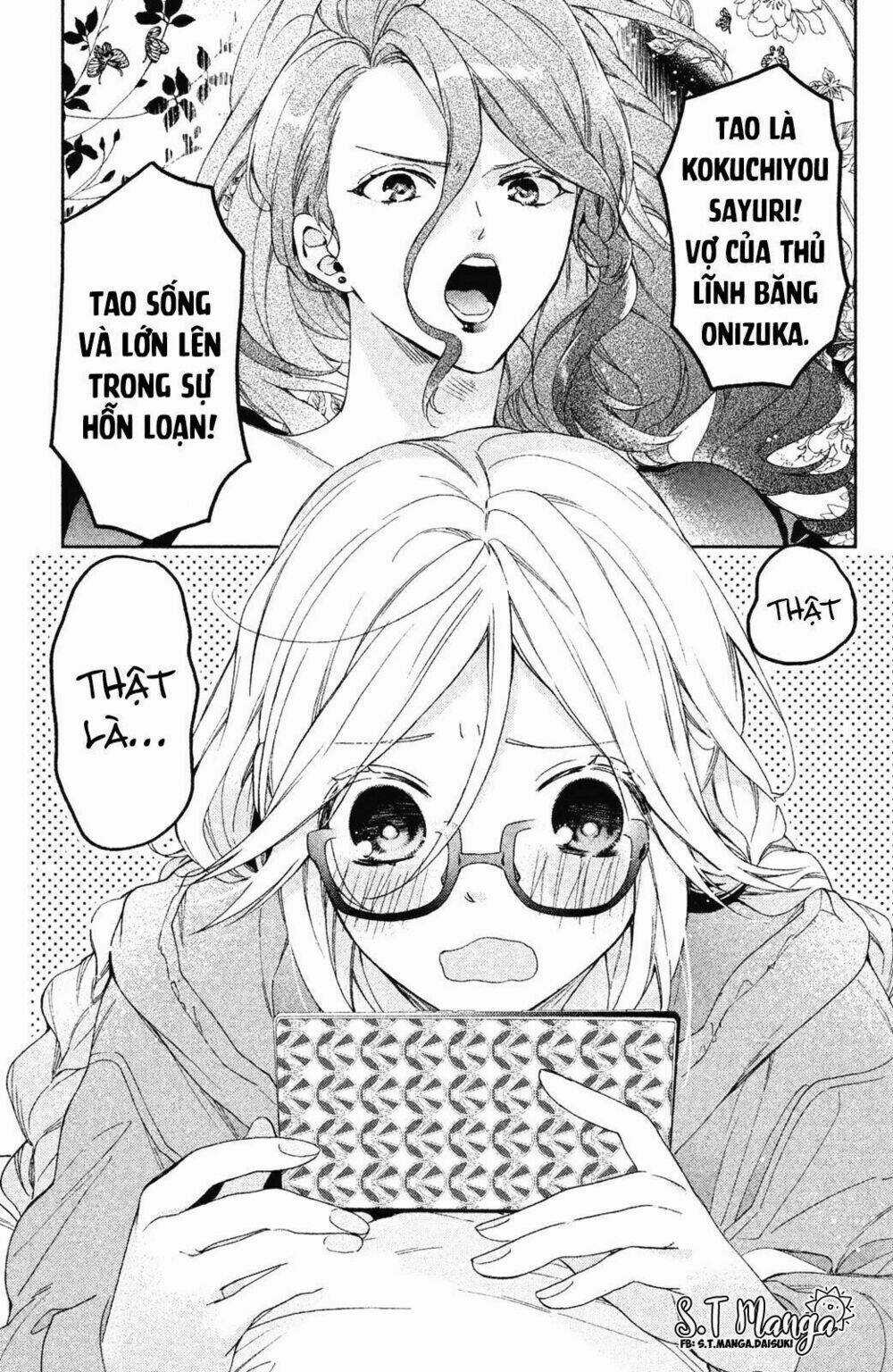 Gokutsuma Days: Gokudou Sankyoudai Ni Semaretemasu Chapter 1.1 trang 5