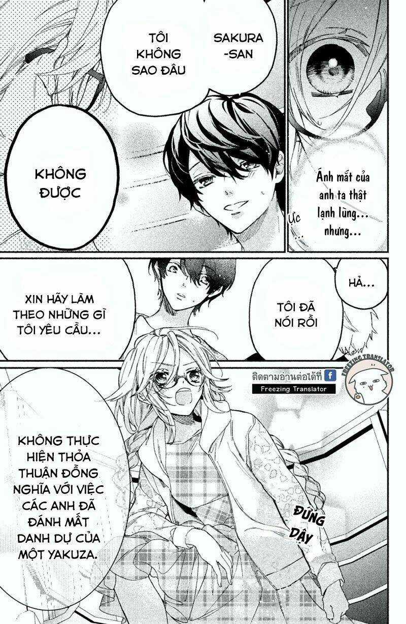 Gokutsuma Days: Gokudou Sankyoudai Ni Semaretemasu Chapter 7 trang 42