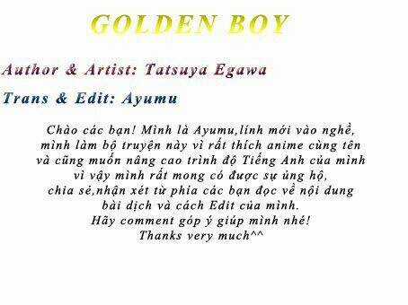 Golden Boy Chapter 5 trang 0