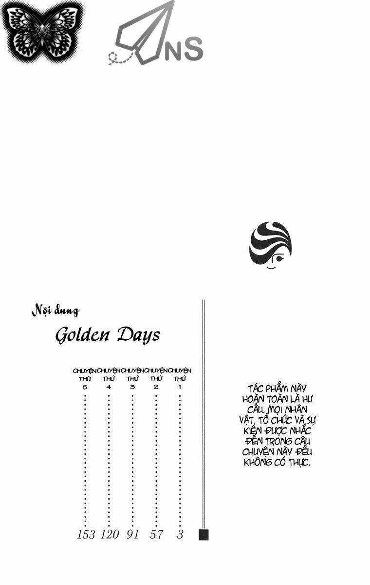 Golden Days - Tháng Ngày Tươi Đẹp Chapter 1 trang 4