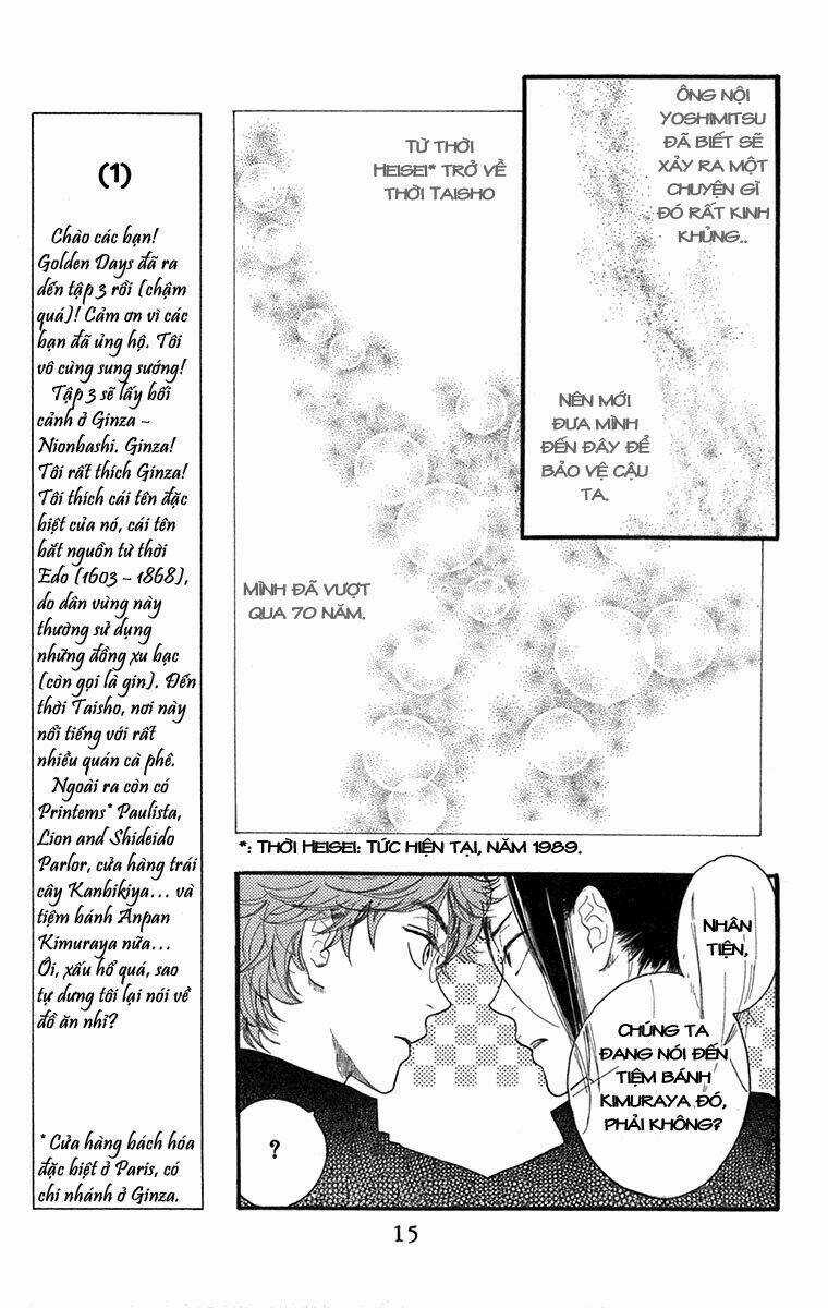 Golden Days - Tháng Ngày Tươi Đẹp Chapter 12 trang 11