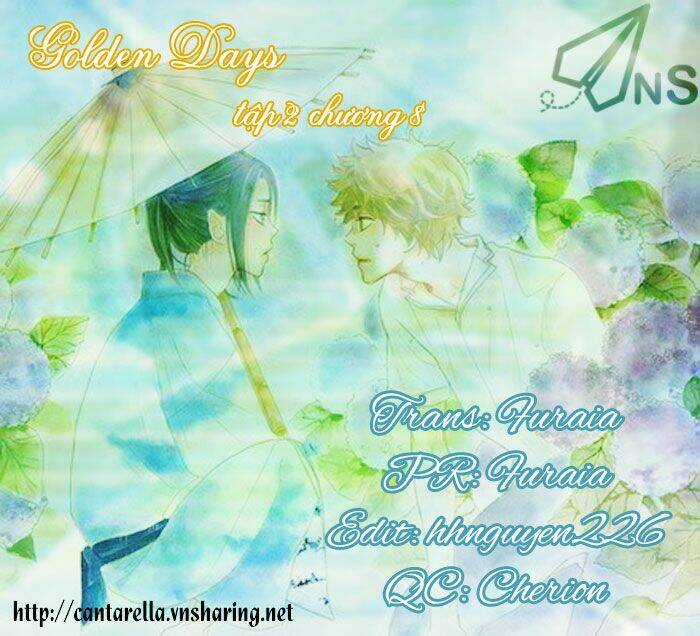 Golden Days - Tháng Ngày Tươi Đẹp Chapter 8 trang 0