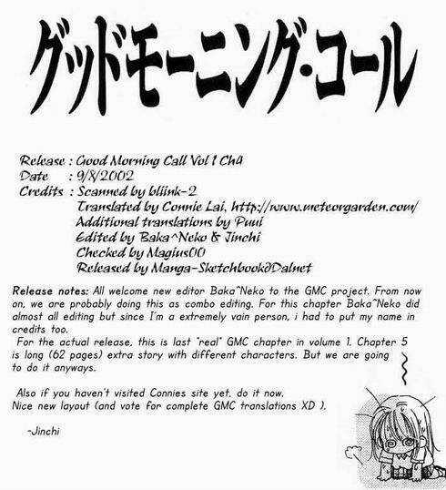 Good Morning Call Chapter 4 trang 32