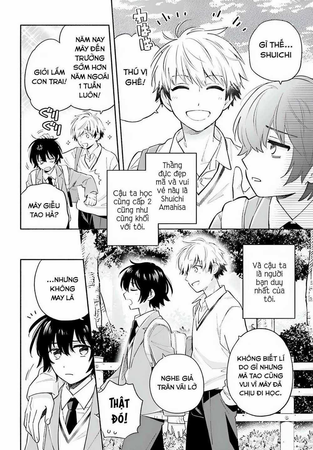 Goodbye Sengen Chapter 1 trang 9