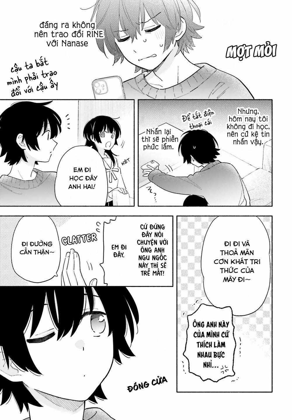 Goodbye Sengen Chapter 4 trang 8