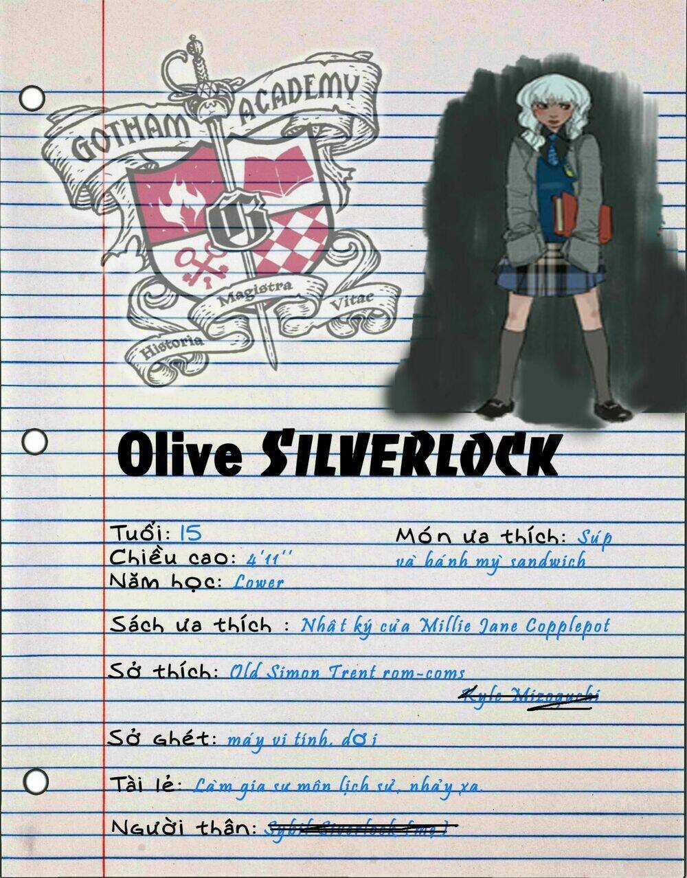 Gotham Academy Chapter 0 trang 3