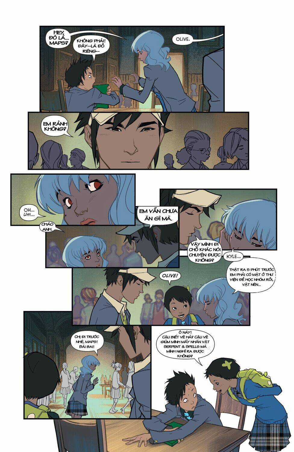 Gotham Academy Chapter 2 trang 6