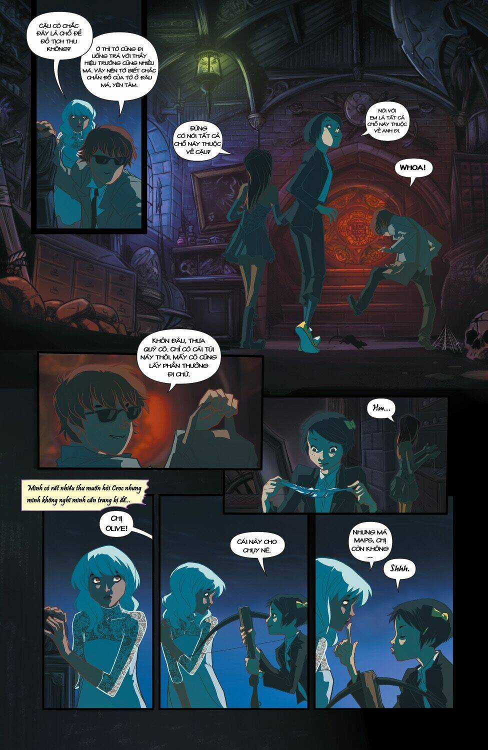 Gotham Academy Chapter 5 trang 12