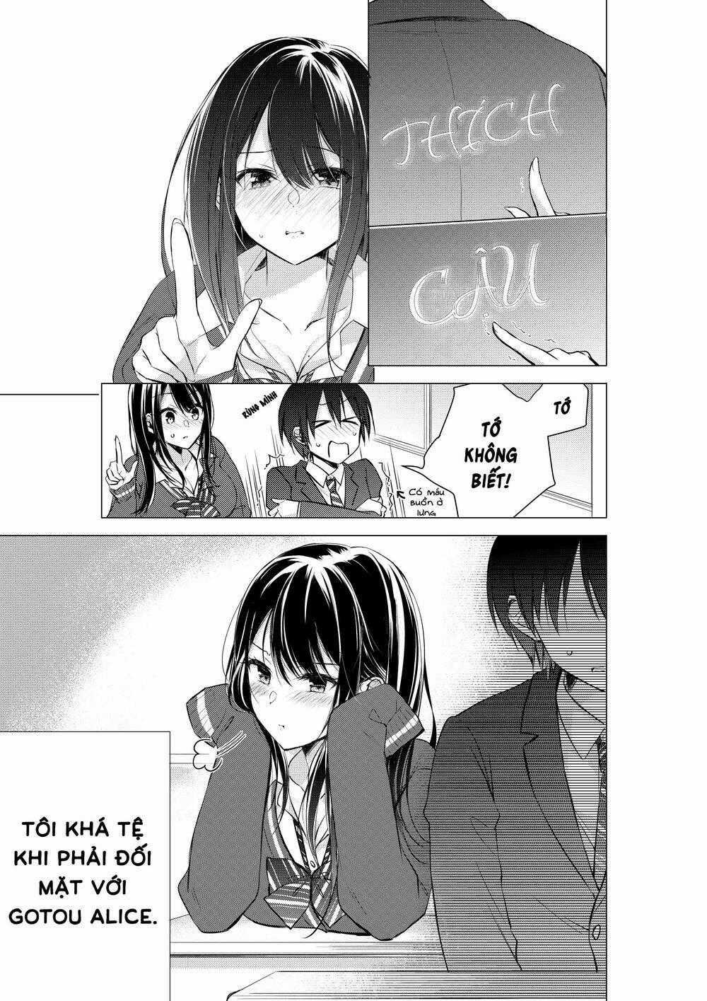 Gotou-San Wa Furimukasetai! Chapter 1 trang 4
