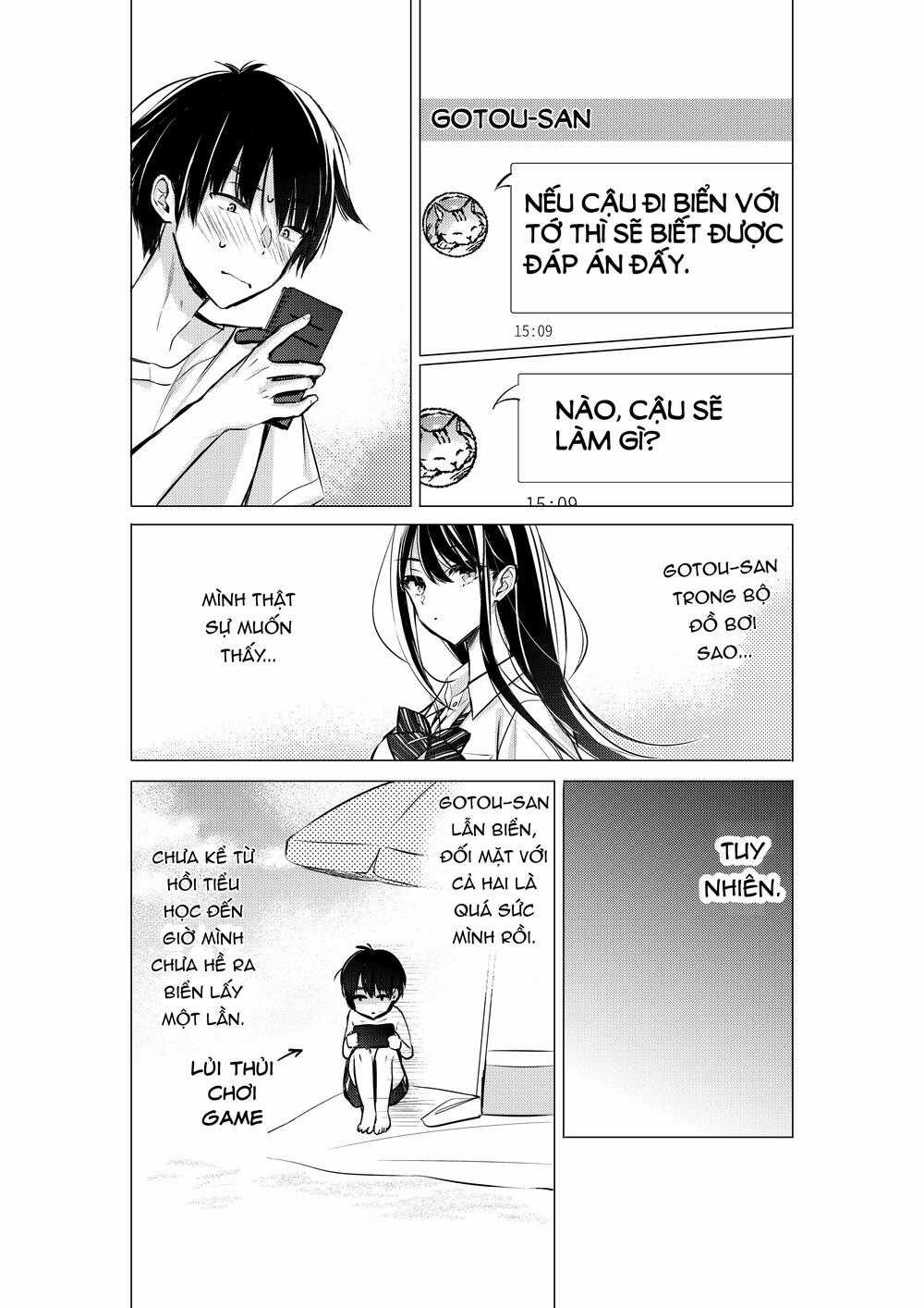 Gotou-San Wa Furimukasetai! Chapter 15 trang 5